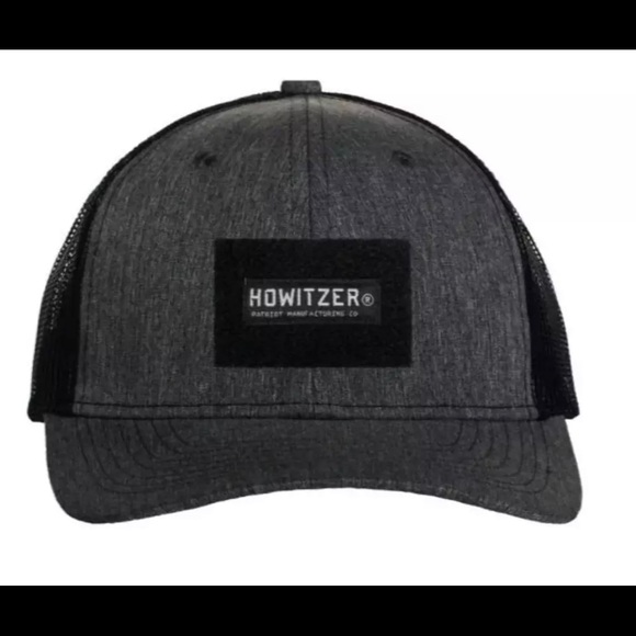 Howitzer Style Men's Hat STANDARD PATRIOT Military Grunt Charcoal - Picture 5 of 9